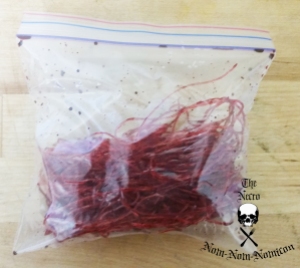 bloodworms in a bag